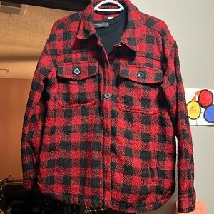 Buffalo check short shaket